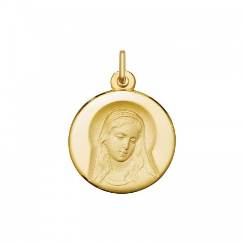 Medalla Plata Dorada Virgen